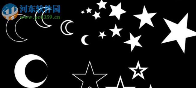 ps十字星光笔刷下载 免费版