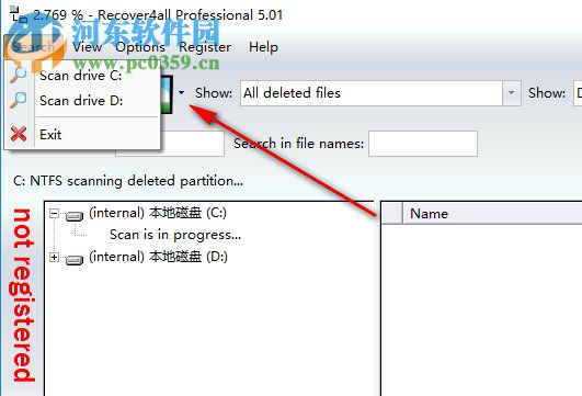 Recover4all Pro(数据恢复软件) 5.01 中文绿色版