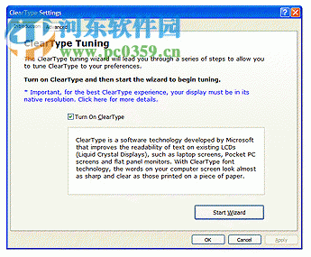 ClearType Tuning(屏幕字体增强工具) 1.0.0.3 绿色汉化版
