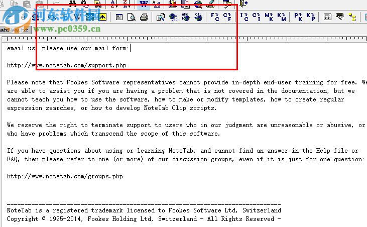 NoteTab pro(超文本编辑器) 7.2 官方版