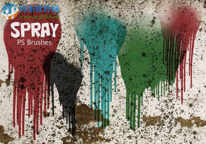 ps油漆笔刷 免费版