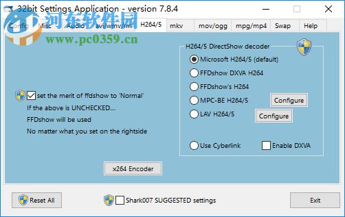 Shark007 Advanced Codecs(3D视频解码器) 8.4.7 官方版