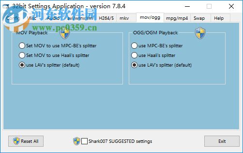 Shark007 Advanced Codecs(3D视频解码器) 8.4.7 官方版