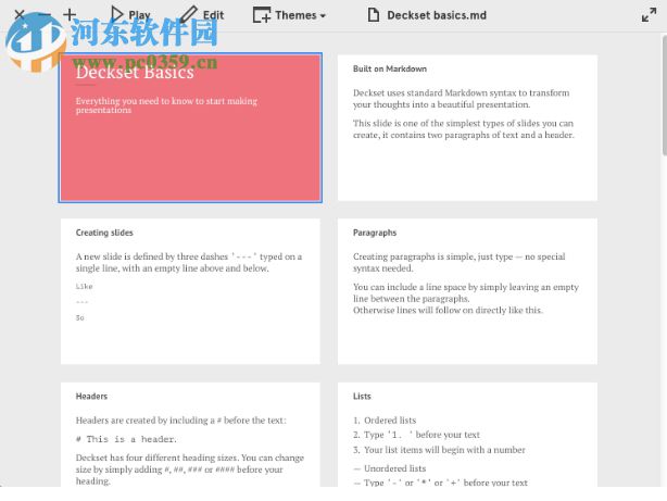 Deckset Mac版 1.8.2 免费版