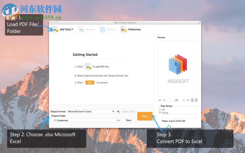 PDF to Excel Ultimate for Mac 1.0.31