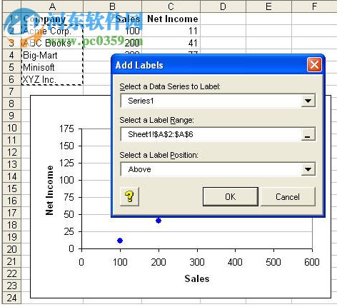 xy chart labeler汉化版(Excel散点图标签工具) 2017 官方版