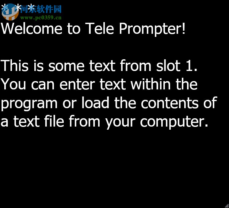 teleprompter(提词器)下载 1.4 官方版
