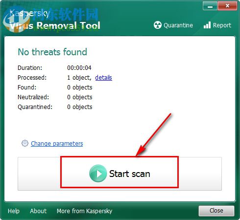 Kaspersky Virus Removal Tool 15.0.22.0 免费版