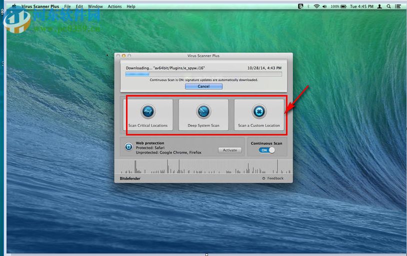 Virus Scanner Plus for Mac(病毒查杀软件) 3.9