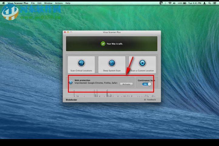 Virus Scanner Plus for Mac(病毒查杀软件) 3.9