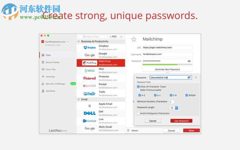 LastPass for mac(密码管理软件) 3.22.2