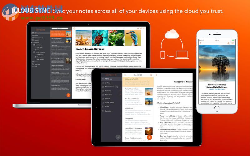 Notelife for Mac（笔记资料管理软件） 1.0.2