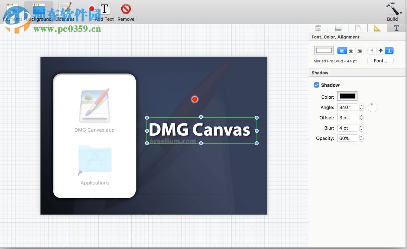 DMG Canvas for Mac(DMG镜像制作工具) 2.4