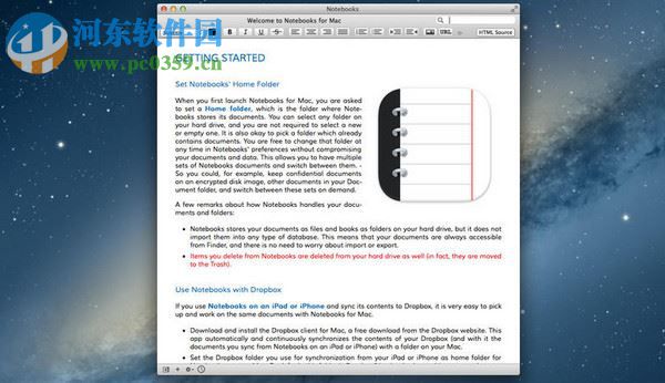 Notebooks for Mac（文档管理工具） 1.4.2
