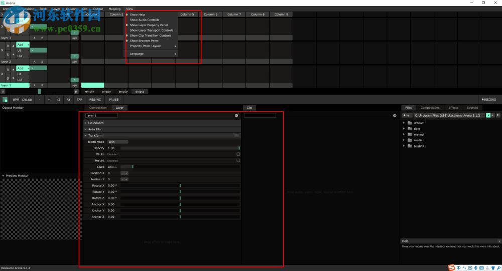 Resolume Arena5下载(VJ软件) 附安装使用教程 5.1.0 离线注册版(无Footage版)