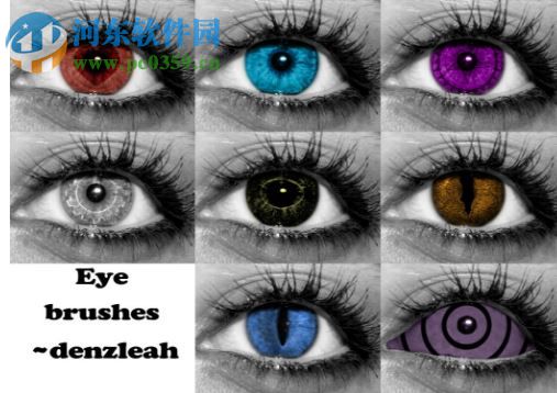 PS美瞳笔刷 免费版