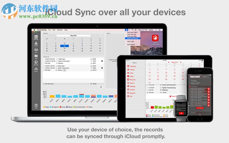 Taptile Timetracking for Mac(日程管理软件) 3.3