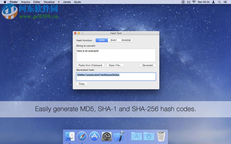 Hash Tool for Mac(哈希值计算工具) 1.0