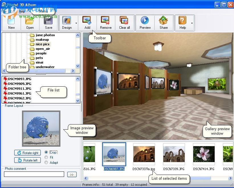 电子相册制作软件(Photo 3D Album)下载 1.2 绿色汉化版
