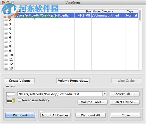 VeraCrypt for Mac(磁盘加密软件) 1.19