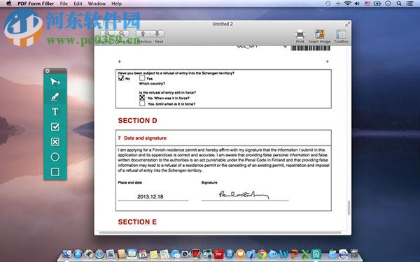 PDF Form Filler for Mac（pdf编辑器） 2.2.3