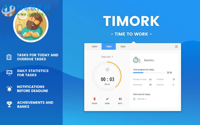 Timork for Mac（工作任务管理软件） 1.2