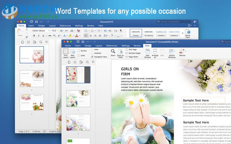 Docs Bundle for Mac(Microsoft Office模板软件) 1.1
