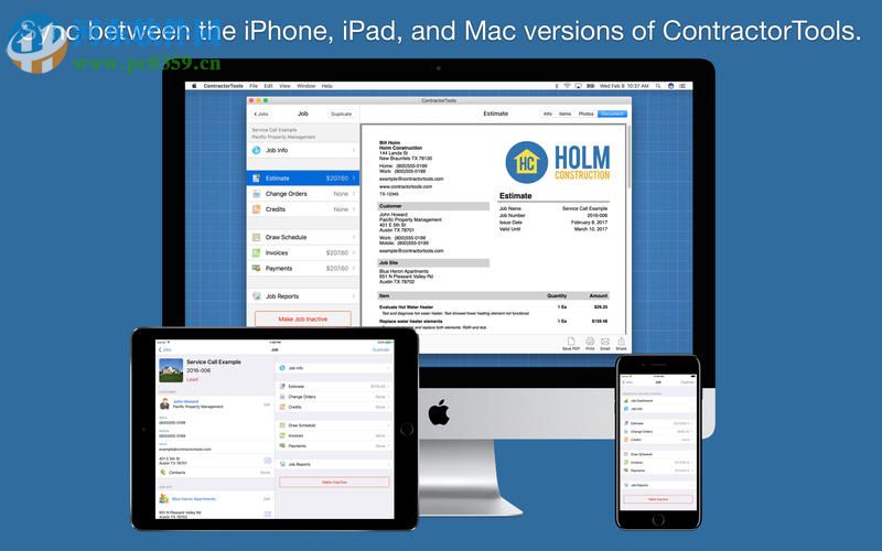 ContractorTools for Mac(建筑工程预算软件) 2.0