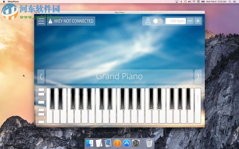 Xkey Piano for Mac(钢琴模拟软件) 1.0.1