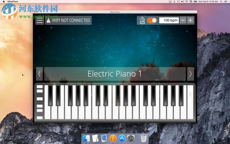 Xkey Piano for Mac(钢琴模拟软件) 1.0.1