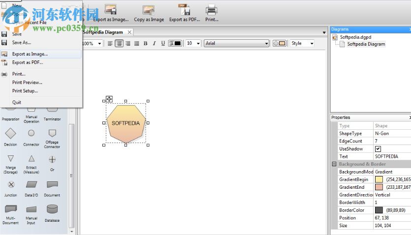 DiagramPainter for Mac(流程图制作软件) 1.1.0