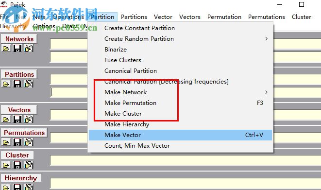 pajek(网络分析软件) 1.26 绿色中文版
