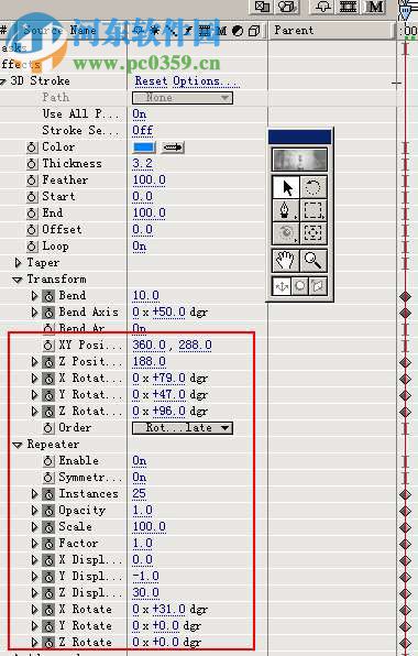 ae 3d stroke插件 2.6.5 汉化版_附注册码