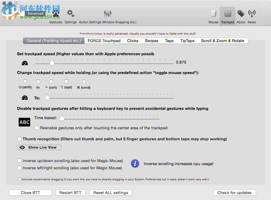 BetterTouchTool Mac(鼠标增强软件) 2.292 免费版