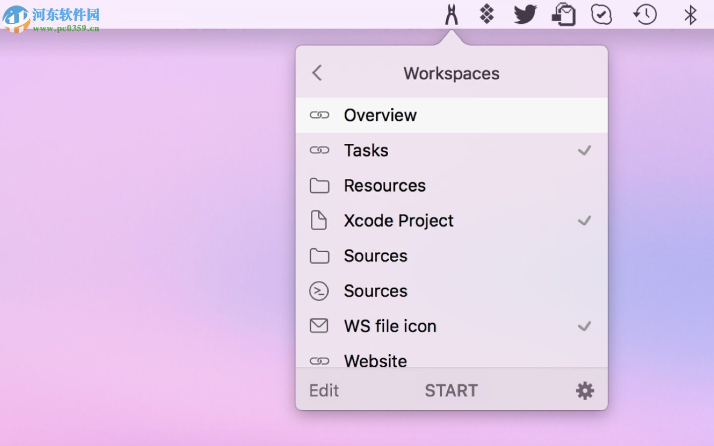 Workspaces for Mac(项目管理) 1.2 免费版