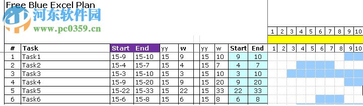 Excel甘特图插件 3.1 中文版