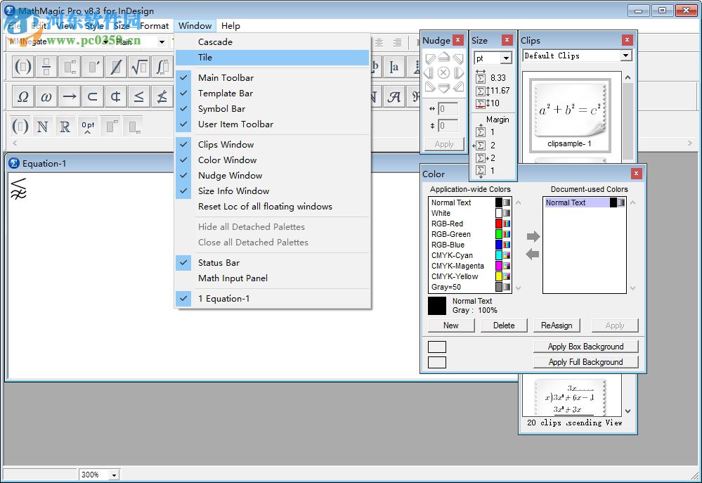 MathMagic Pro for Adobe InDesign(公式编辑器) 8.42 中文版