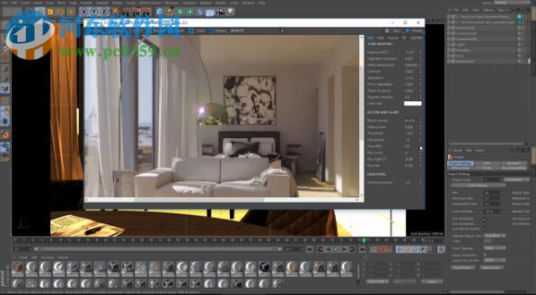 C4D实时渲染器下载(Corona Renderer for C4D) 5 Alpha 中文免费版