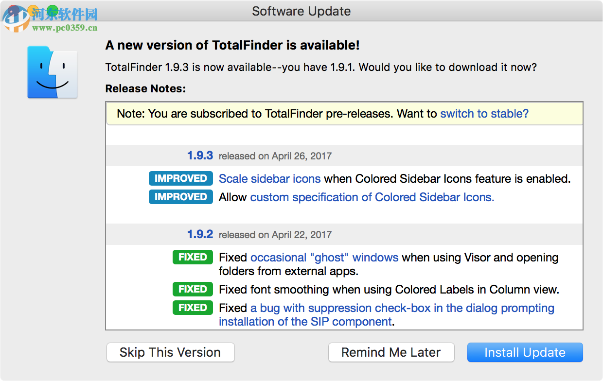 otalfinder for mac 1.9.7 注册版