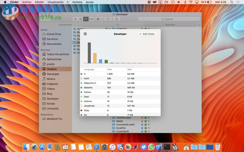 sourcecounter for mac（代码统计工具） 1.1.2