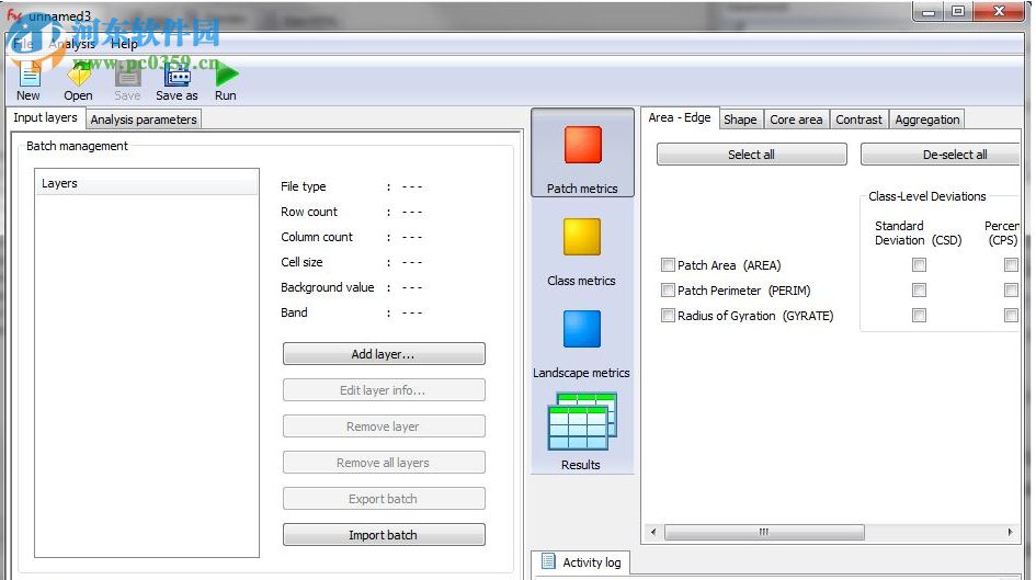 fragstats(环境变量分析工具) 4.2.1 官方版