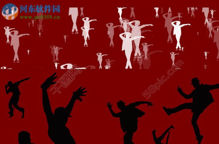 ps人物剪影笔刷 合集包 免费版