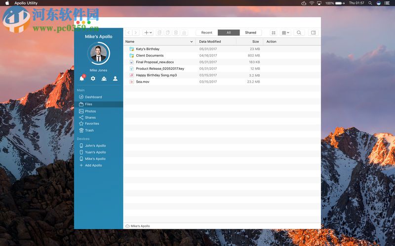 Apollo Cloud for Mac（ 云存储软件） 2.0.0