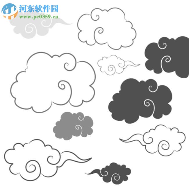 ps祥云笔刷 免费版