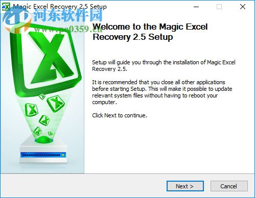 Magic Excel Recovery(Excel文档恢复工具) 2.5 免费版