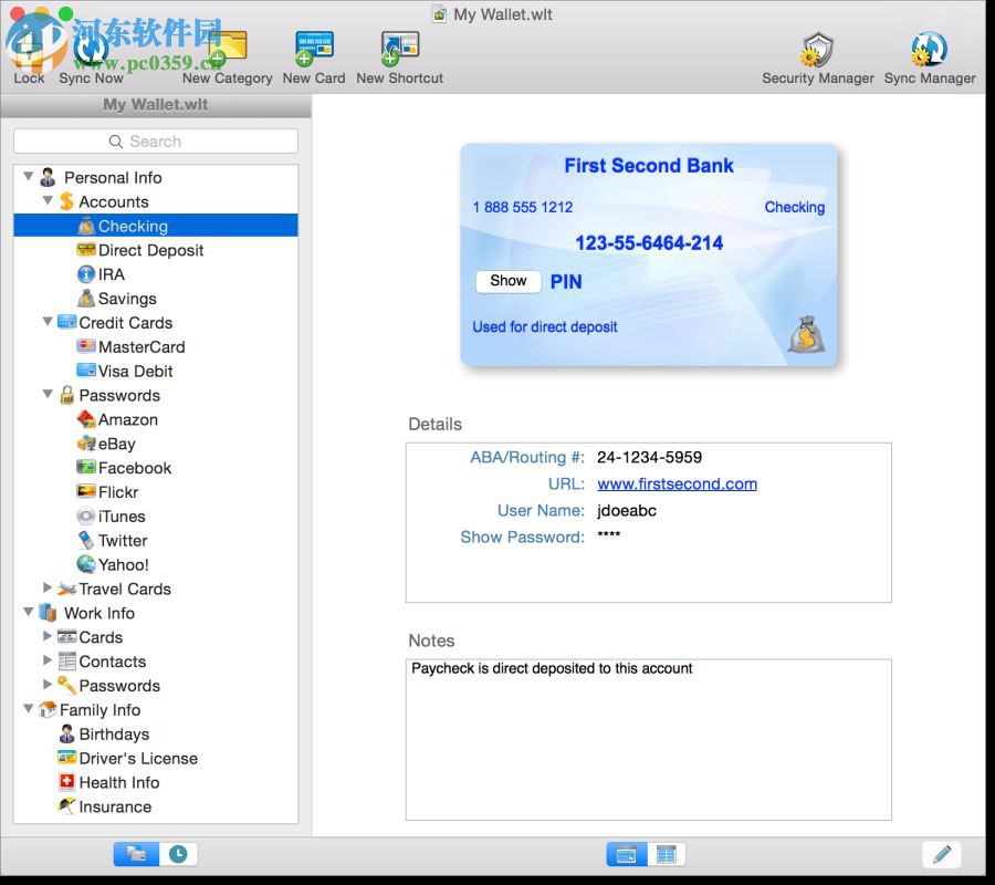 eWallet for mac(密码管理工具) 8.3.7 官方版