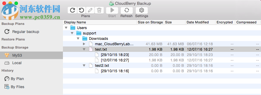 CloudBerry Backup for Mac(云备份软件) 2.0.3.31 官方版