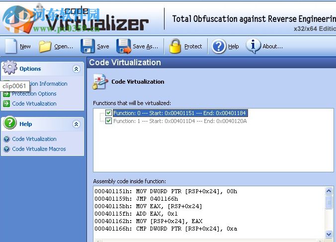 Code Virtualizer(代码混淆器) 2.2.2.0 免费版