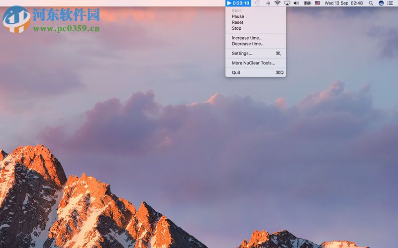 NuClear Ticker for mac(计时器软件) 1.0 免费版