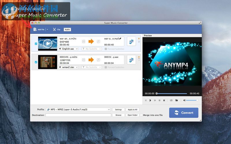 Super Music Converter for mac(音频转换器) 6.2.29 官方版
